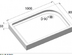 Душевой поддон BelBagno Tray-BB-AH 100*80
