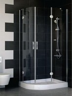 Душевой уголок Vegas Glass AFS-F 120x110 L/R
