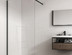 Душевая стенка Oporto Shower 801B 60x190 см стекло прозрачное 8 мм 