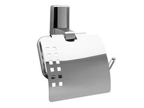 Держатель туалетной бумаги с крышкой Wasserkraft Leine К-5025