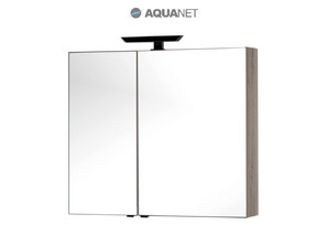 Зеркальный шкаф AQUANET Мадейра 100 дуб кантри