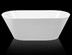 Свободностоящая акриловая ванна BelBagno BB61-1700