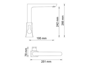 Смеситель для кухни  Wasserkraf Berkel 4807