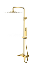 Душевая стойка Boheme Qubic 478-MG matt gold