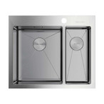 Мойка для кухни Omoikiri  AKISAME 60-2 IN-L