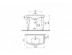 Раковина с пьедесталом Vitra  Efes 6209B003-0001