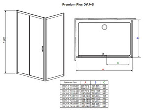 Premium Plus DWJ + S 120*80
