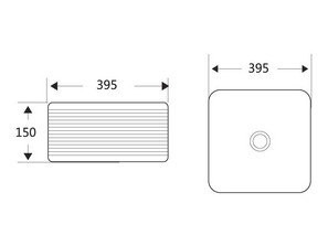 Раковина накладная BelBagno BB1421