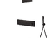 Душевой комплект Boheme Fusion 130-2-B С ВНУТРЕННЕЙ ЧАСТЬЮ, Black