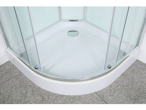 Душевая кабина с низким поддоном BelBagno UNO-CAB-R-2 90*90