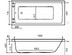 Ванна акриловая Excellent Aquaria 150*70