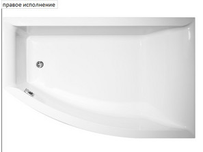 Ванна акриловая VAGNERPLAST  Veronela offset 160*105