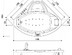 Ванна гидромассажная Jacuzzi Uma 145x145 
