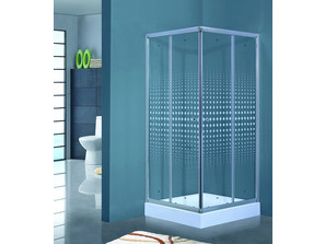 Душевой шторка с низким поддономTimo TL-9002 romb glass