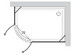 Душевой уголок Vegas Glass AFS-F 100x90 L/R