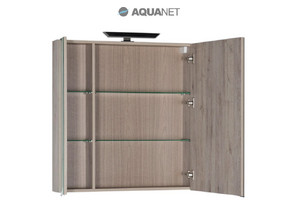 Зеркальный шкаф AQUANET Мадейра 80 дуб кантри