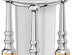 Стакан настольный 3SC Stilmar Un Chrome/Gold STI 127