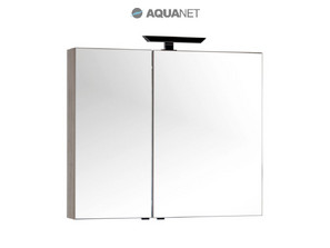 Зеркальный шкаф AQUANET Мадейра 100 дуб кантри