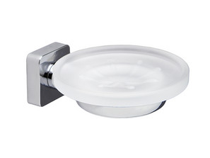 Мыльница стеклянная Wasserkraft Lippe К-6529