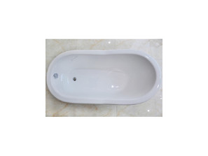 Ванна чугунная  Magliezza Beatrice 153x76 ножки хром