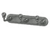 Планка с тремя крючками 3SC Stilmar Antic Silver STI 402