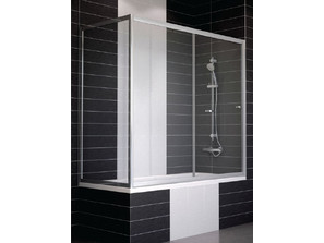 Шторка на ванну Vegas Glass ZV+ZVF 180*90