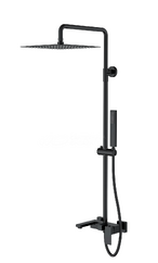 Душевая стойка Boheme Qubic 478-B matt black