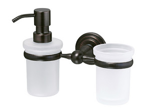 Держатель стакана и дозатора Wasserkraft  Isar К-7389