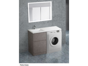 Тумба  с раковиной под стиральную машину BelBagno KRAFT-LVD