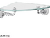 Полка стеклянная угловая 22 см 3SC Stilmar Chrome STI 018