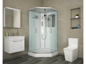 Душевая кабина  с низким поддоном Niagara  Premium NG-6001-01GD