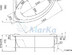 Ванна акриловая 1MarKa Catania 160*100 R/L