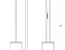 Стойка с ершом и держателем туалетной бумаги Linea G TIFFANY LUX TIF 921