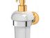 Держатель с емкостью для жидкого мыла 3SC Stilmar Chrome/Gold STI 105