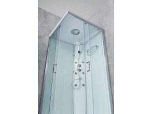 Душевая кабина с низким поддоном BelBagno UNO-CAB-A-2-90*90