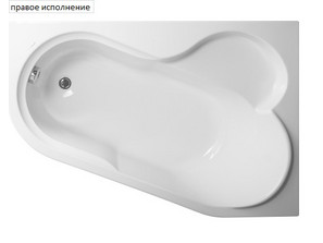 Ванна акриловая VAGNERPLAST Selena 147*100
