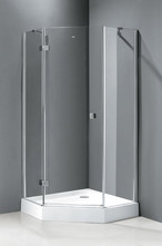 Душевой уголок CEZARES CRYSTAL-P-1-90 L\R