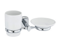 Держатель стакана и мыльницы Wasserkraft Oder K-3026C