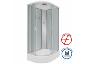 Душевая кабина Niagara NG-33084R 100х80 средний поддон, стекло матовое