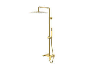 Душевая стойка Boheme Qubic 478-MG matt gold
