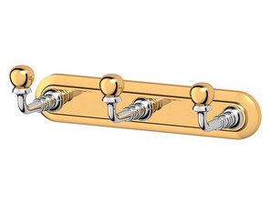 Планка с тремя крючками 3SC Stilmar Chrome/Gold STI 102