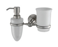  Держатель стакана и дозатора Wasserkraft Ammer К-7089