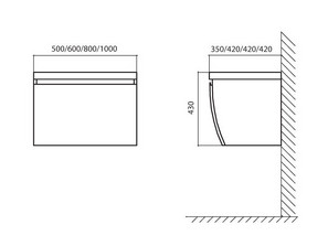 Мебель BelBagno Moderno Premio BB600KDC
