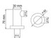 Шланговое подключение  Wasserkraft  A021