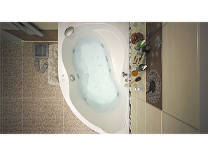 Ванна акриловая AQUANET Graciosa 150*90 R/L