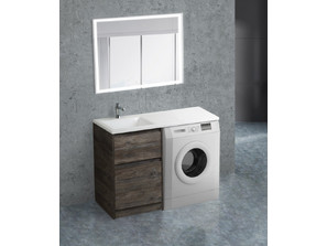 Тумба  с раковиной под стиральную машину BelBagno KRAFT-LVD
