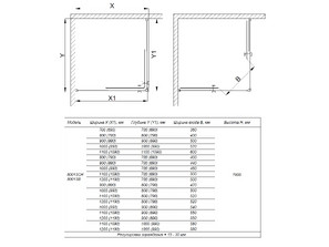 Душевой уголок Oporto Shower 8013CH 100*80