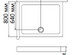 Душевой поддон BandHours Rimini-Tray 100*80