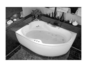 Ванна акриловая AQUANET Capri  160*100 R/L
