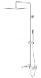 Душевая стойка Boheme Qubic 478-MW matt white